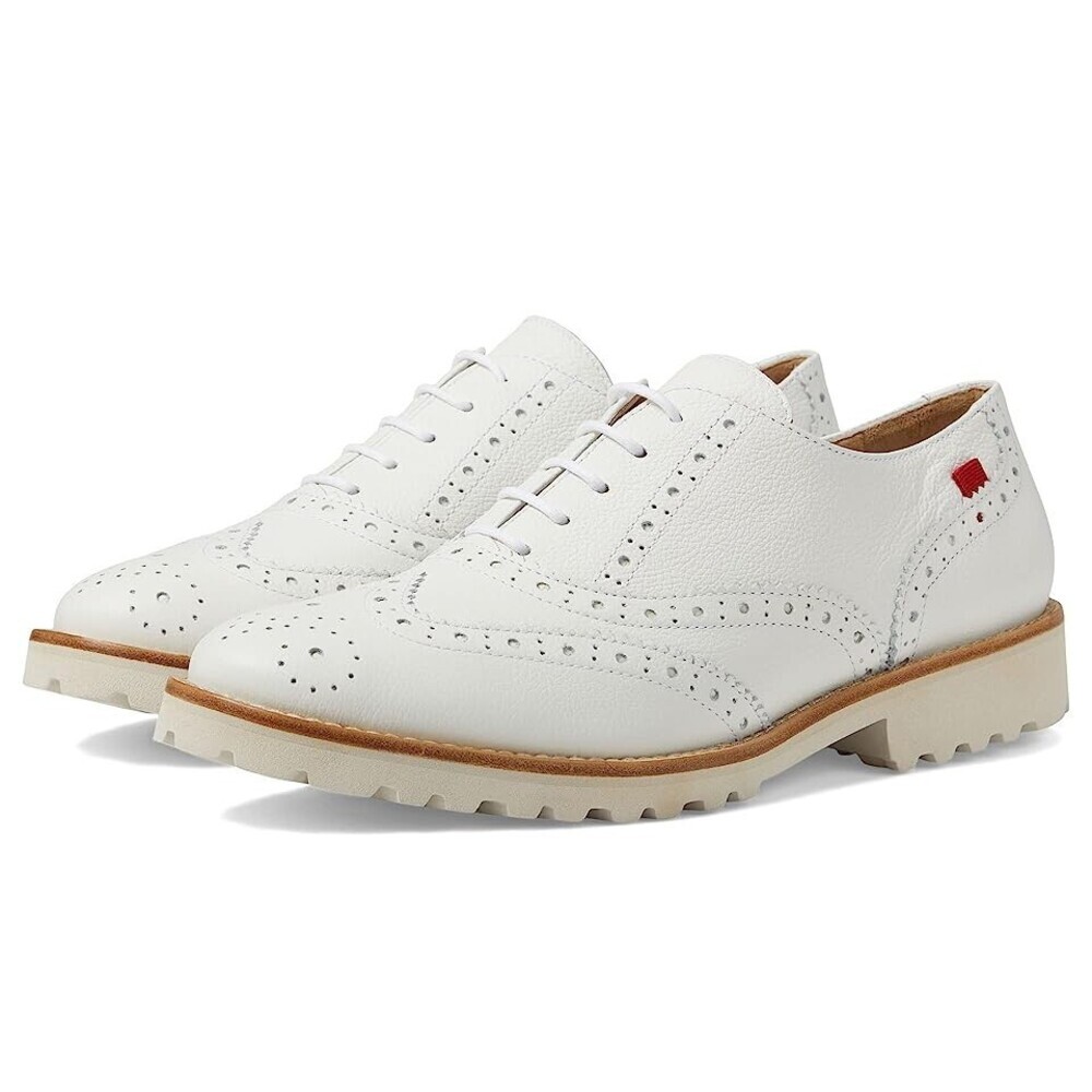 Marc Joseph New York Central Park West Women's US 5 White Oxford Shoes JOBB1013